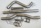 2.5″ Aluminized Honda 90-93 Accord Exhaust Piping Kit