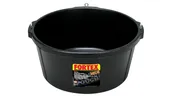 6.5 Gallon Rubber Corner Feeder with Screw Eyes