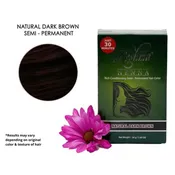 Natural Dark Brown Semi Permanent Color