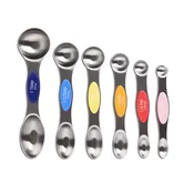 6pc Stackable Magnetic Measuring Spoons
