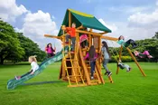 Dream 4 Cedar Swingset | Swingset Warehouse
