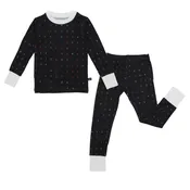 2 Peice Pajamas (Long Sleeve) - Rainbow Typewriter