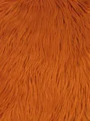Amber Solid Mongolian Long Pile Faux Fur Fabric / Sold By The Yard