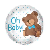 Baby Boy Blue Bow Tie Bear