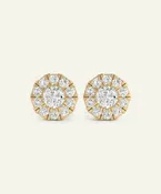 Novello Lab-grown Diamonds Composite Screw Studs-1.75 Ct. T.w.