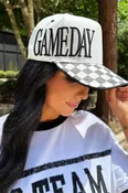 Game Day Checkered Hat [PRE-ORDER]