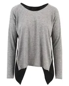 Alexis Open Back Raglan Top