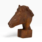 Horse Head on Base
