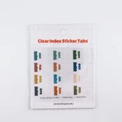 Planner Index Sticker Tabs - Months 02