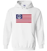 American Peace Flag Hoodie