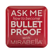 Bulletproof Button Pin
