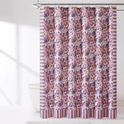 Alicia Camo Floral Shower Curtain