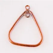 20mm Rainbow Copper Earring Finding