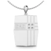 0.15 CT Round Cut Natural Diamonds - Diamond Pendants
