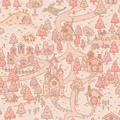 Adelina Wallpaper - Castles and Unicorns for Kids - by Tylee Hansen