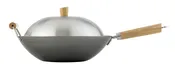 14" Carbon Steel Wok Set