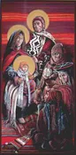 Adoration Magi Magnet