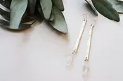 Bar & Stone Earrings