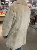 Coat, Shearling Leather, Size Medium, Custom Made, Very Heavy