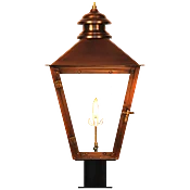 Adams Street 23" Post Fitter Lantern