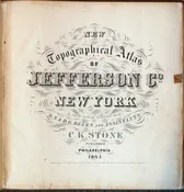 1864 New Topographical Atlas of Jefferson Co., New York