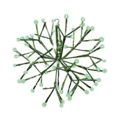 12" Twinkle Shimmering Spheres (Green Wrap)