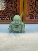 Jade Buddha Statue (1.3 in. width by 1.5 in. height)
