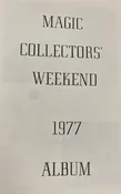 1977 Magic Collectors' Weekend Album - Book