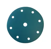 6″ Hook It Abrasive – 9 Hole – P400 Grit (PKG of 50)