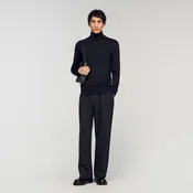 Turtleneck wool sweater