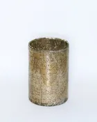 Artisan Glass Blown Hurricane Candle