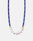 14K Plated Yellow Gold Game Day Paracord Necklace