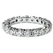 2ct Constance Eternity Band with Round Brilliant-Cut Diamonds