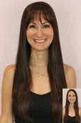 22" Top with Bangs