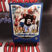 2000 Topps Transactions Card #201 Jeff Blake