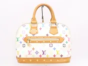 Early 2000s Louis Vuitton Multicolore Blanc Alma PM