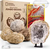 NATIONAL GEOGRAPHIC Break Open 5 Jumbo Geodes