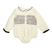 Hand Smocked Baby Girl Romper