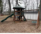 BASECAMP 77 HONEYCOMB PLAYSET - CHESTNUT/ GREEN
