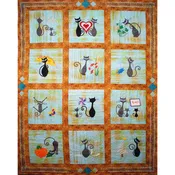 9 Lives Plus 3 Series: 12 Month Set GGA-SetE - Downloable Patterns