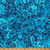 Bali Batik - Cotton Candy Dreams-Packed Floral Macaw  X2651-317