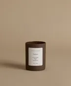 Amber Glass Candle