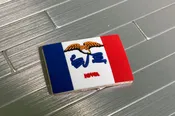 3D State Bumper - Iowa