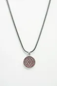 REYHAN HAKKI WOMENS 925 SILVER GARNETT CZ TAG