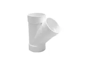 45 Wye PVC Vacuum 3-way Connector