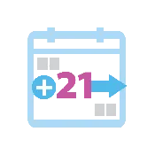 If Today is More than 21 Days before Event