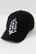Big Buti Baseball Cap - Black/White