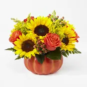 Harvest Traditions Pumpkin Bouquet by FTD