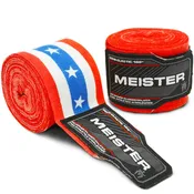 180" Semi-Elastic Hand Wraps for MMA & Boxing (Pair) - American