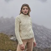 Aran Cable Knit Sweater